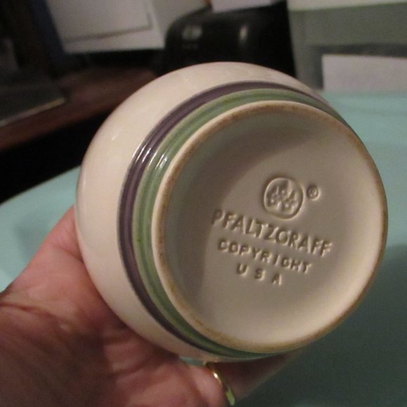 PFALTZGRAFF Ocean Breeze Retired Creamer & Sugar Bowl Set - Picture 5 of 12